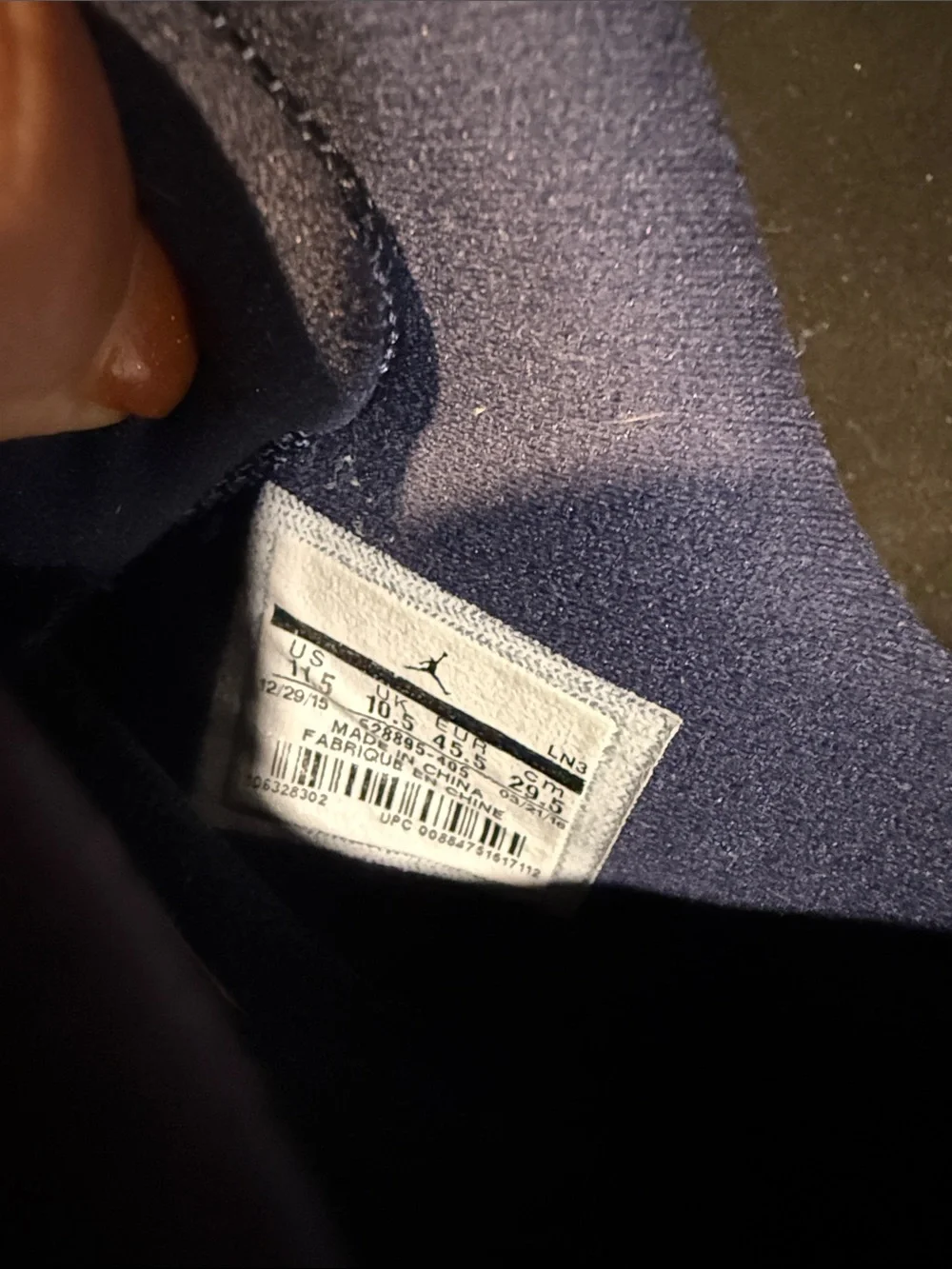 Jordan 11 retro “Navy Gum”